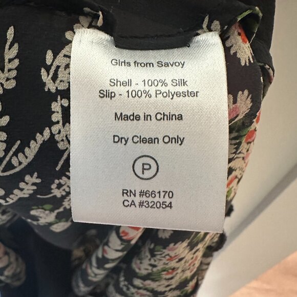 Girls from Savoy x Anthropologie | Floral Midi Dress | Size 6 - Picture 4 of 7